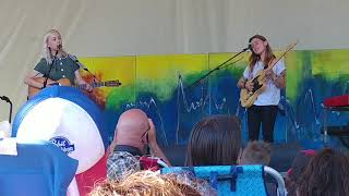 Phoebe Bridgers and Julien Baker sing "Would You Rather" at Winnipeg Folk Fest live pt 4