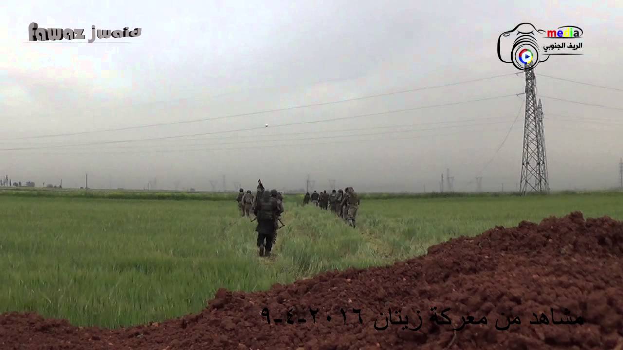 مشاهد من معركة زيتان 9 /4 /2016