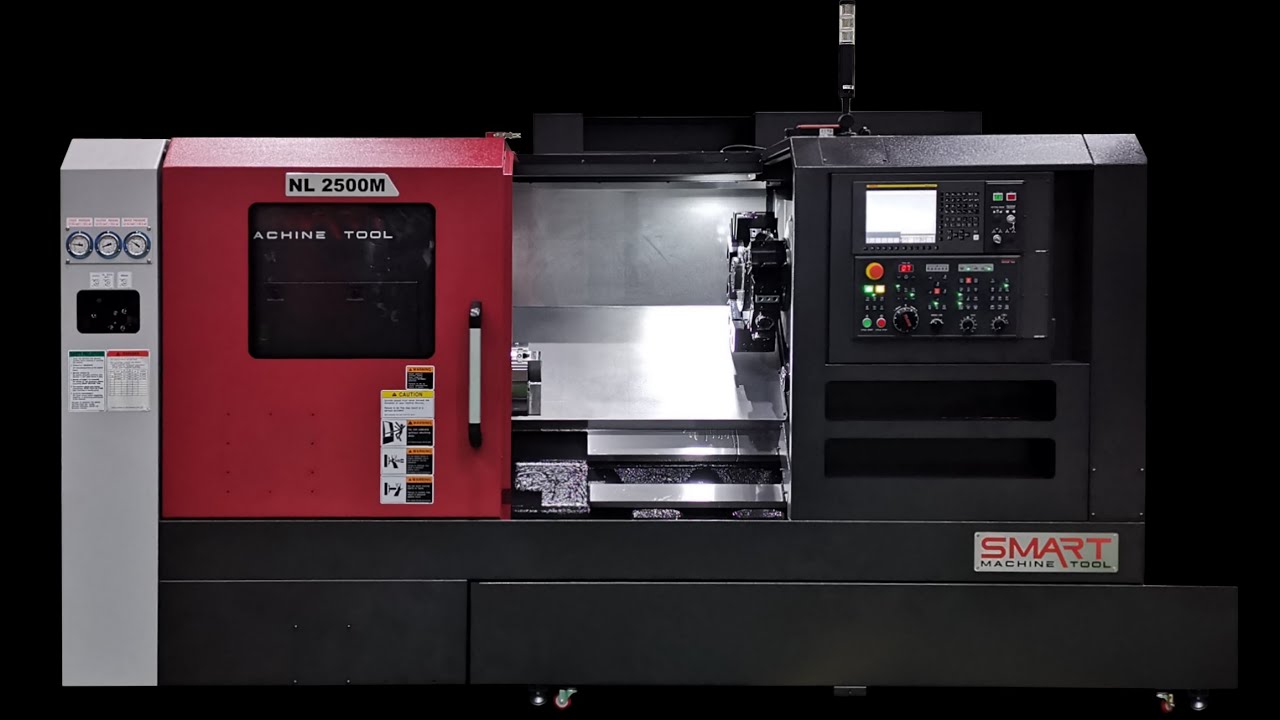 SMART Machine Tool NL 2500 (Test) YouTube