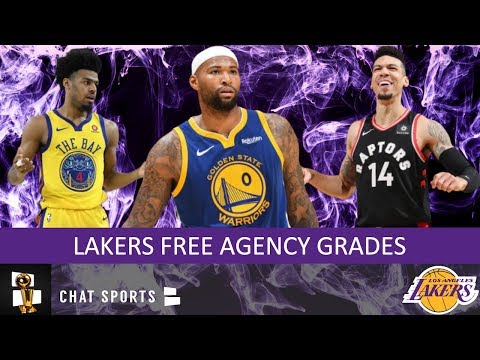Lakers Free Agency News: Grades For Signings Of DeMarcus Cousins, Danny Green, Other Free Agents