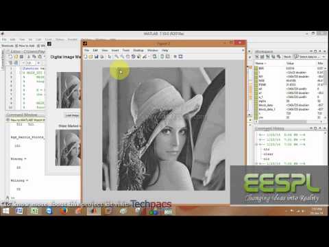 Image watermarking using Kharies Points | New approach For Watermarking (latest Project 2020)