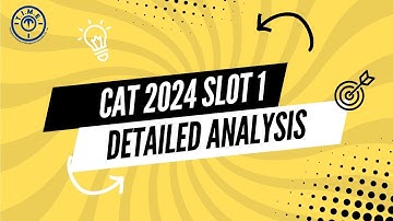 CAT 2024 - Analysis Slot 1