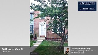 Sale: 3 Beds - 2 Baths - 1220 sq ft - Laurel - MD [$339,000] MLS #: MDAA2009928