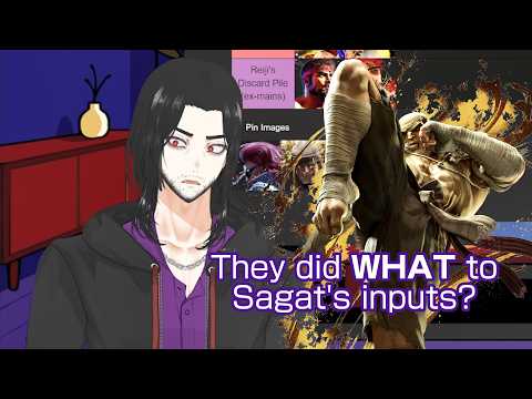 RooK's explanation of SF6 Sagat nearly causes Reiji to crash out.