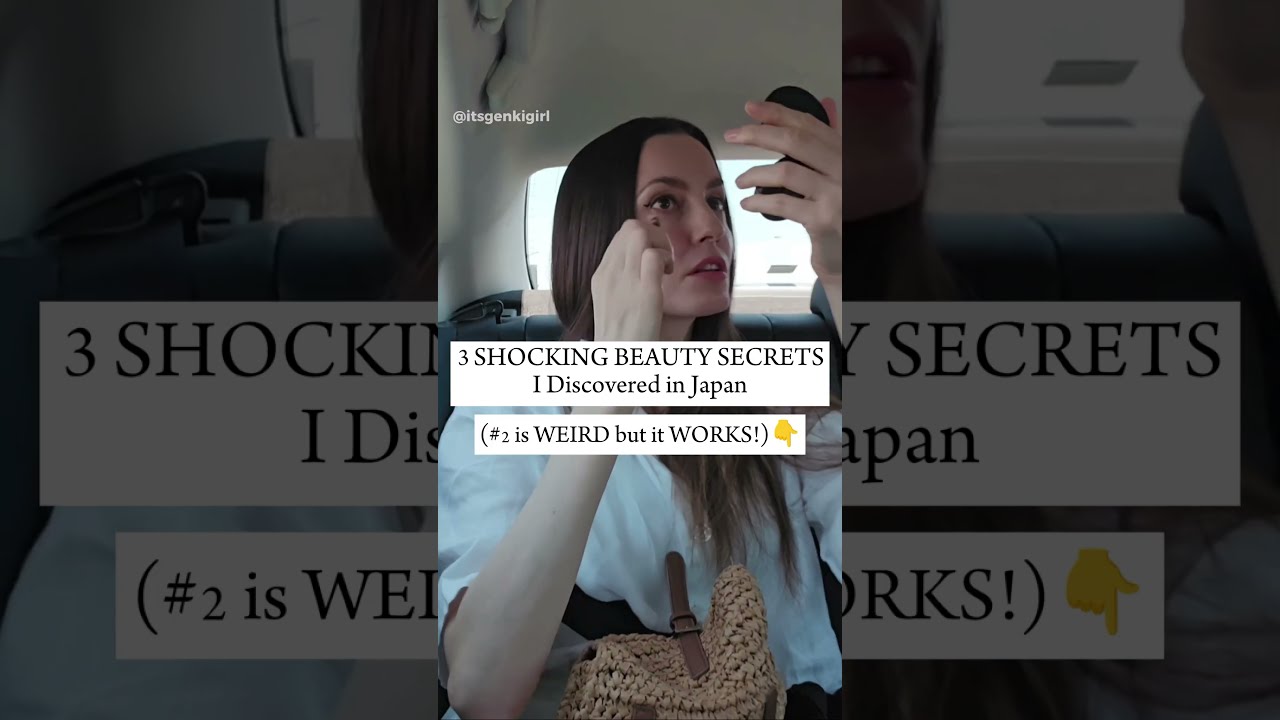 3 SHOCKING BEAUTY SECRETS I Discovered In Japan