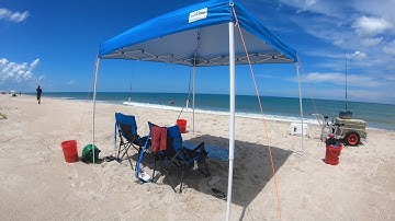 Canopy Tents at the Beach Tips