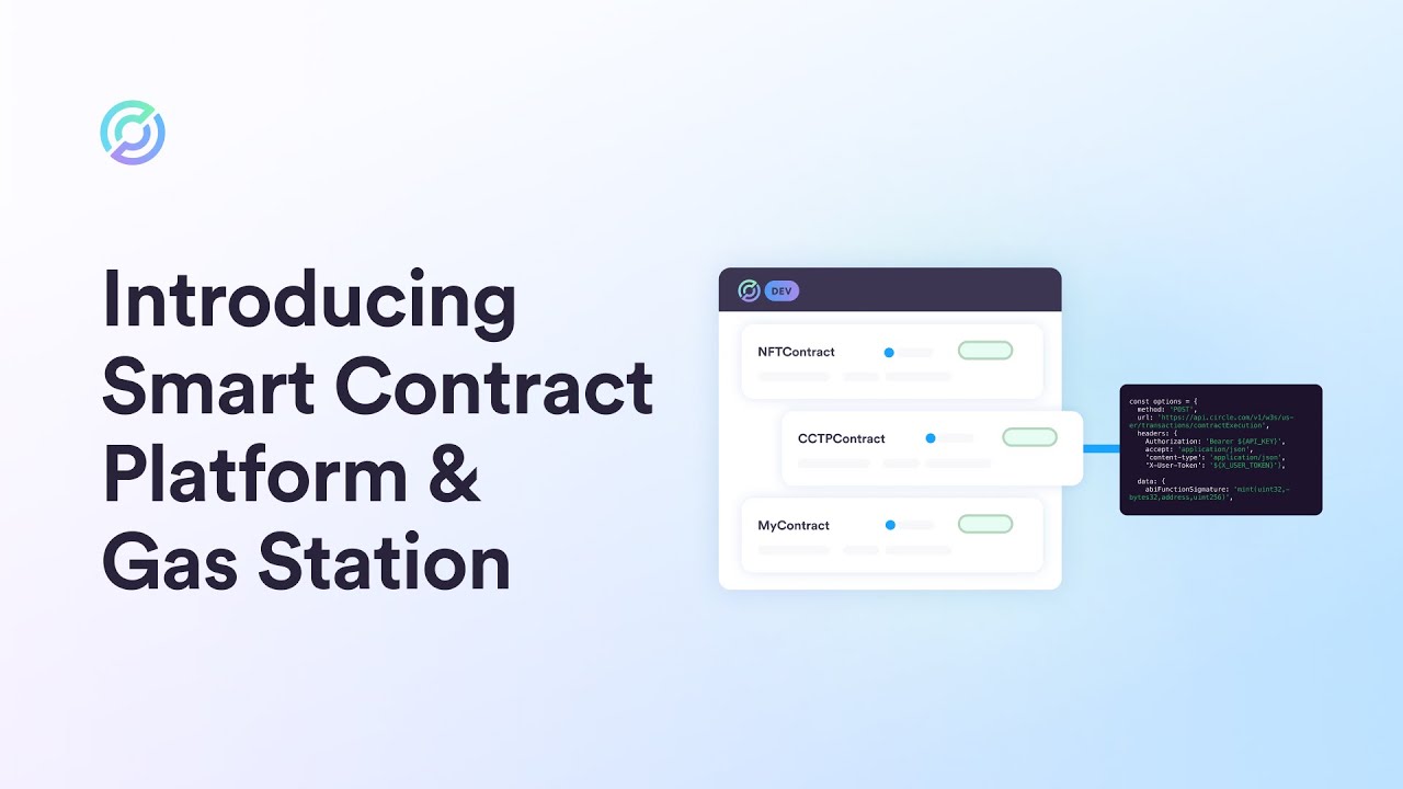 Introducing Smart Contract Platform and Gas Station | Web3 Services ...