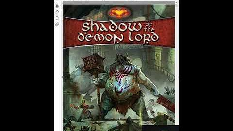 SOTDL TALK 1: Shadow of the Demon Lord Overview