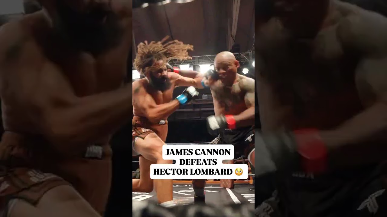 James Cannon gets the upset over Hector lombard! 🔥🔥🔥🤯 