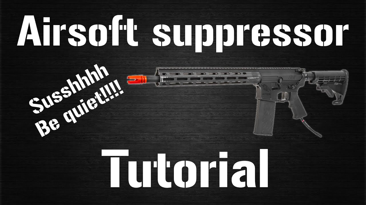 How To Make Your Airsoft Gun Extremely Quiet!