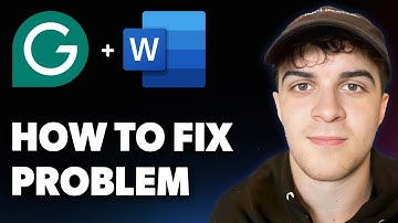 How to fix Grammarly problem in MS word [2025 Full Guide]