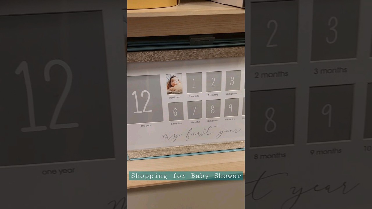 Baby Shower Shopping 
