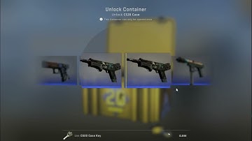 Classic Knife Rare Skin Opening - CS20 Crate Opening + Gameplay