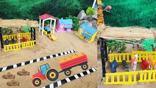 DIY Farm Diorama with house for cow|Barn for animal #trending #diy  #creative #creator by Adorable Animals 18 views 7 months ago 8 minutes, 11 seconds