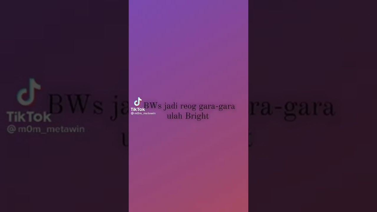 BWS ngereog gak lu pada? 