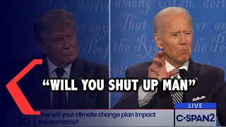 Terus Diinterupsi Trump Saat Debat, Joe Biden: Will You Shut Up Man!