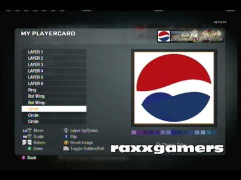 Pepsi Logo! Call of Duty: Black Ops Emblem Tutorials Ep. 6