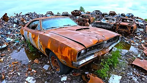 ASMR CAR RESTORATION Full Restoration Of a Dodge Charger R/T 1969
