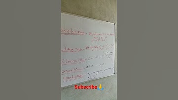 Orthogonal matrix/ Idempotent matrix/Involutory matrix/Nilpotent matrix/Hermitian Matrix