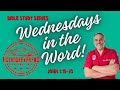 Wednesdays in the Word, Gospel of John 1:15-23, Bible Study with the Hot Rod Reverend