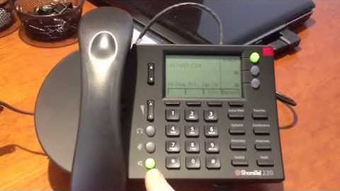 Shoretel Tutorial - How to Place Calls