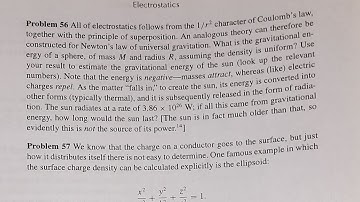 Griffiths Electrodynamics Problem 2.56 Solution page 111