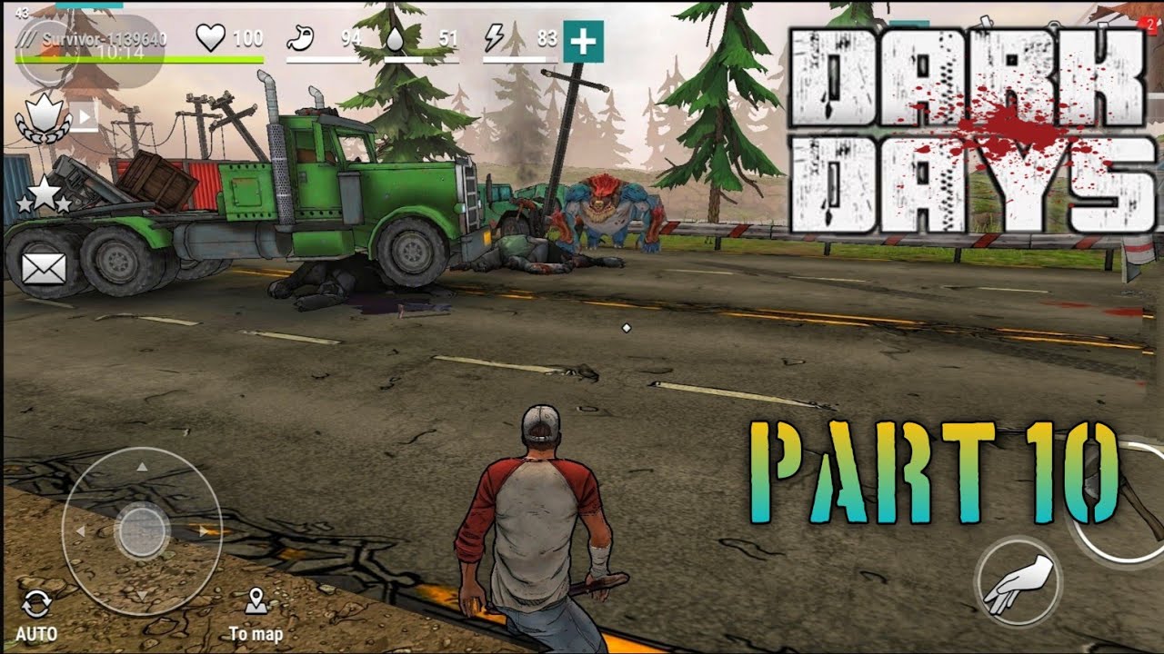 Dark Days Zombie Survival [NEW UPDATE!!] (PART 10) Horde Destroyed