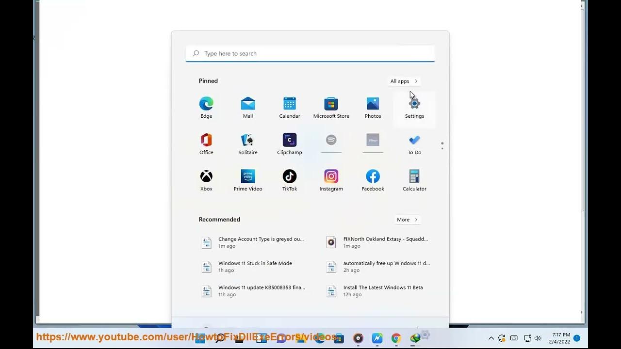 Fix Change Account Type is greyed out issue in Windows 11/10 YouTube