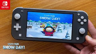 SOUTH PARK: SNOW DAY! Nintendo Switch Lite Gameplay screenshot 1