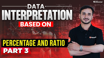 CLAT 2026 | Master Data Interpretation with Percentage & Ratio | Quantitative Techniques for CLAT
