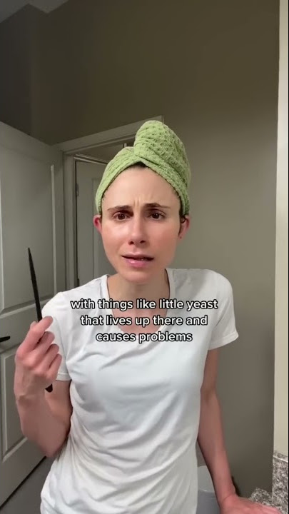 Dermatologist reacts to Apple Cider Vinegar shampoo challenge @DrDrayzday