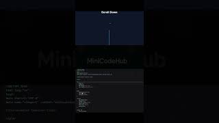 Animated Timeline | Scroll Reveal Effects #HTML #CSS #JavaScript #WebDev #minicodehub