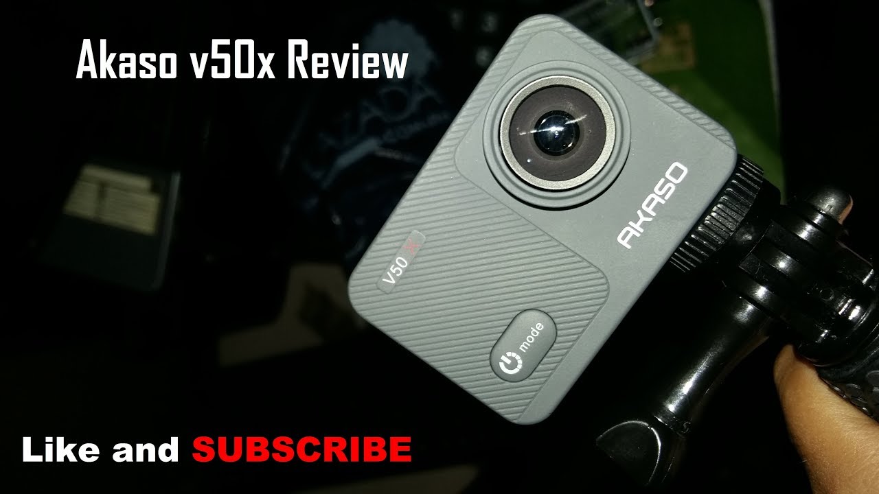 Akaso v50x Action Cam Review YouTube