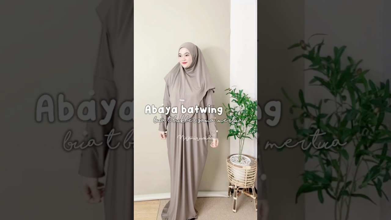 Abaya batwing 