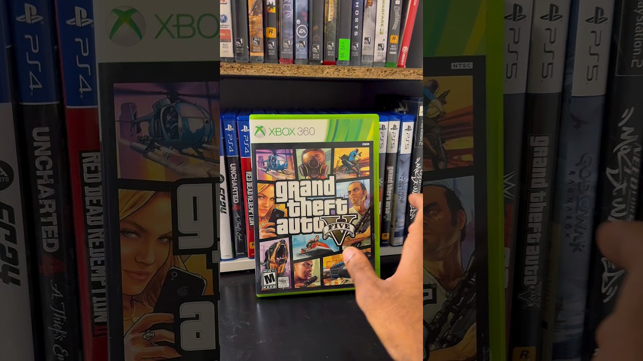 ASMR GTA 5 XBOX 360 #asmr #retro #gaming #nostalgia #xbox