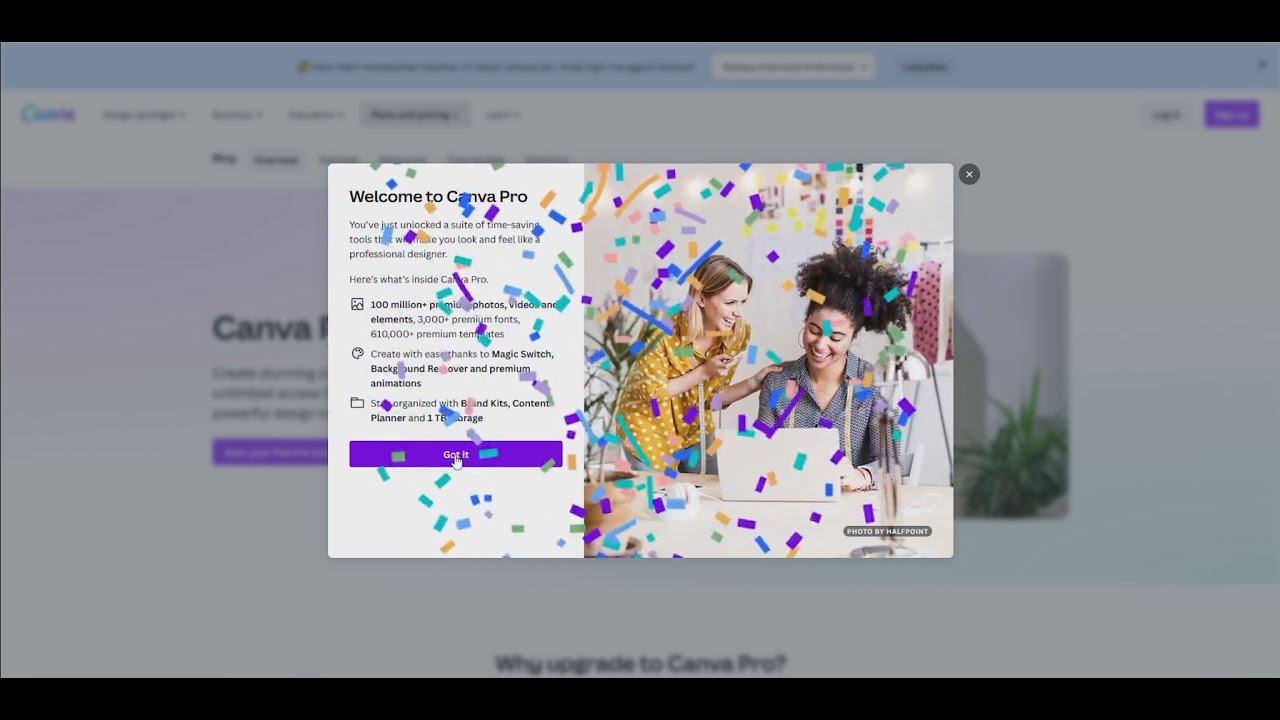 How to get a 30 day canva pro trial canva pro can be repeated until