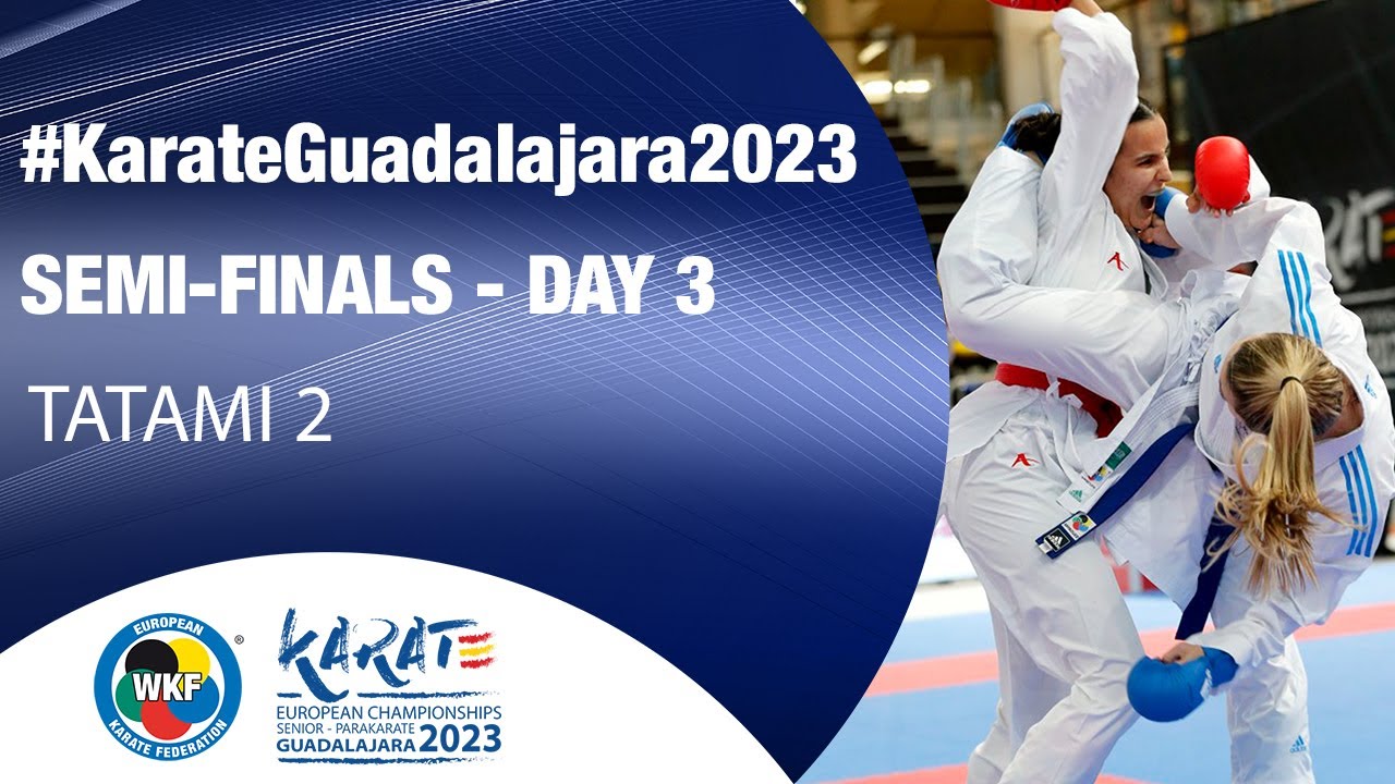EKF KARATE Championships SEMIFINALS Day 3 Tatami 2 WORLD EKF KARATE Championships SEMIFINALS Day 3 Tatami 2 WORLD