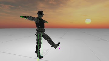 OpenGL game engine : Inverse Kinematics for Legs