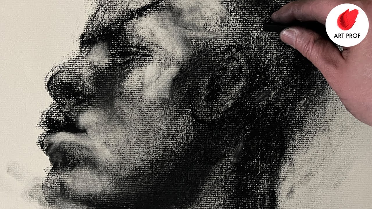 This Charcoal Drawing Technique is a GAMECHANGER!