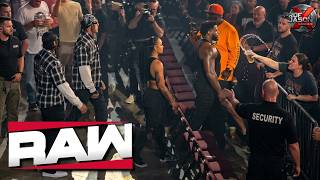 FAN ARRESTED AT WWE RAW! CARMELO HAYES MAKES SHOCKING RETURN JOINING 946! screenshot 2