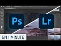 Photoshop vs lightroom  les diffrences