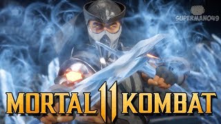 Smoke Zero Makes Him Disconnect!  Mortal Kombat 11: SubZero Gameplay