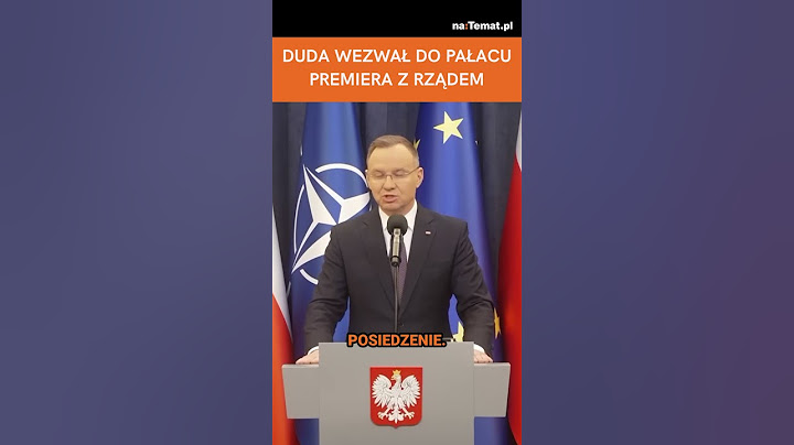 DUDA WEZWAŁ DO SIEBIE PREMIERA I RZĄD #shorts