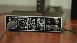 UMC202HD How To  Recording and Overdubs in Logic Pro