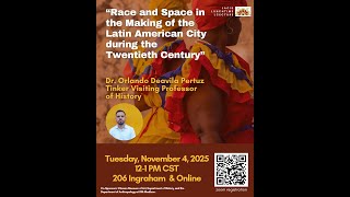 LACIS Lunchtime Lecture 11/04/2025: Dr. Orlando Deavila Pertuz