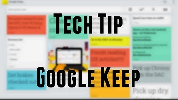 Tech Tip: Use Google Keep for your cross-platform notes app