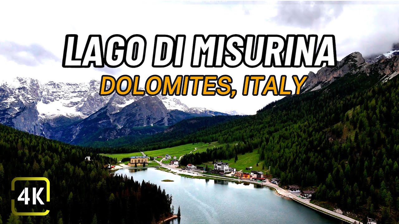 Italy’s Most Beautiful Lake? | Lago di Misurina Drone Tour (4K Ultra HD 60FPS)