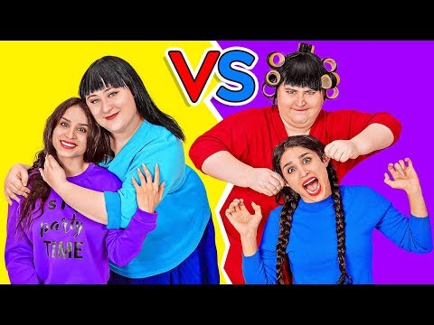 MOMENTOS GRACIOSOS DE MAMÁ Y YO || Situaciones de mi mamá vs. tu mamá para identificarse por 123 GO!