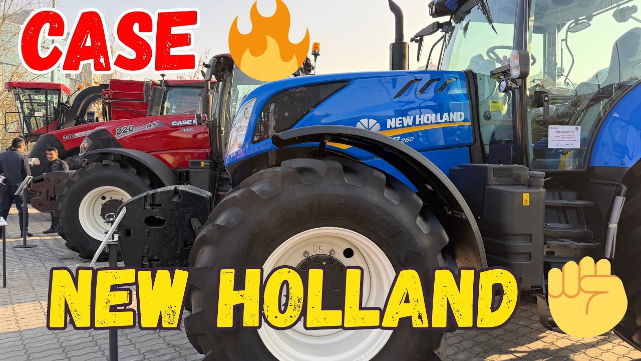 CASE and NEW HOLLAND eng zo’rlari haqida… 👍🫡✅
