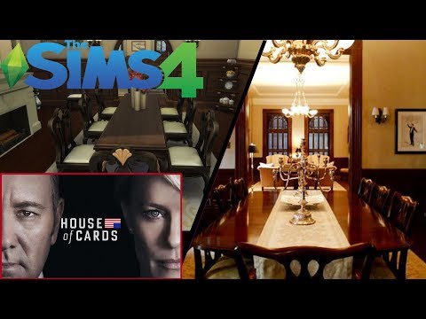 HOUSE OF CARDS TOWNHOUSE || TV SET RECREATION || The Sims 4